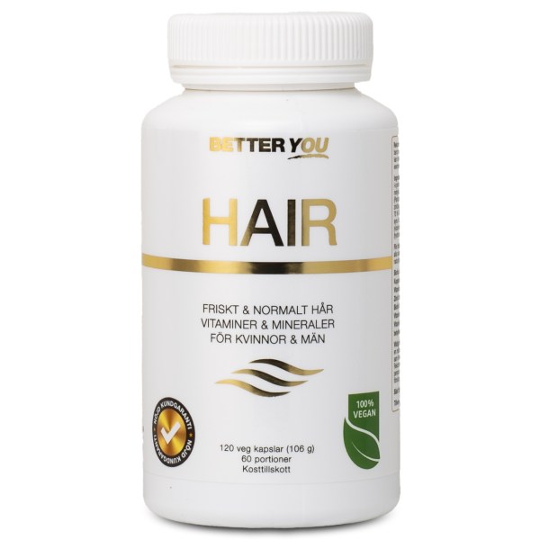 Better You HAIR, 120 kaps | Hälsa - Hår, hud & naglar | Gymkraft