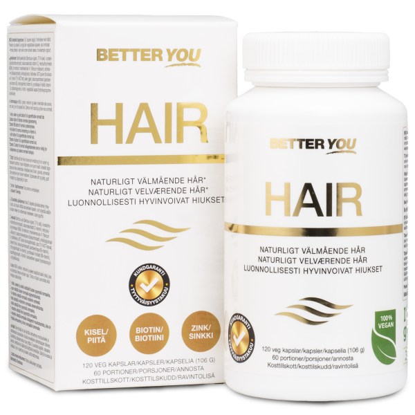 Better You HAIR, 120 kaps | Hälsa - Hår, hud & naglar | Gymkraft
