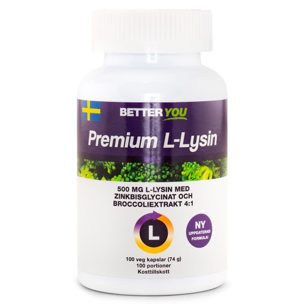 Better You Premium L-Lysin 100 kaps