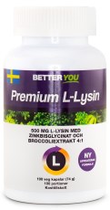 Miniatyrbild Better You Premium L-Lysin, 100 kaps