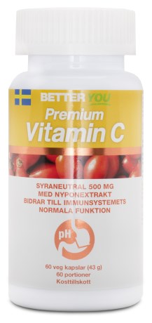 Miniatyrbild Better You Premium Vitamin C, 60 kaps