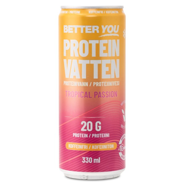 Better You Proteinvatten, Tropical Passion, 1 st | Träningstillskott - Efter Träning - Färdiga proteinshakes | Gymkraft