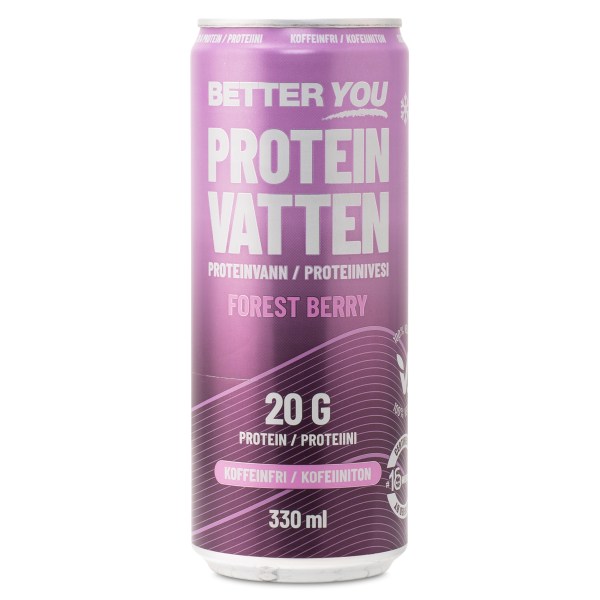 Better You Proteinvatten, Forest Berry, 1 st | Träningstillskott - Efter Träning - Färdiga proteinshakes | Gymkraft