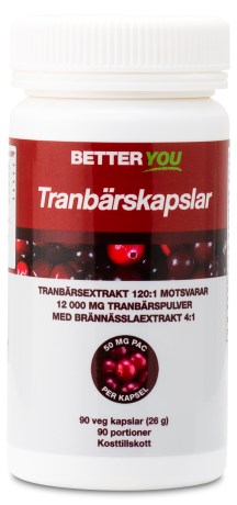 Miniatyrbild Better You Tranb�rskapslar, 90 kaps