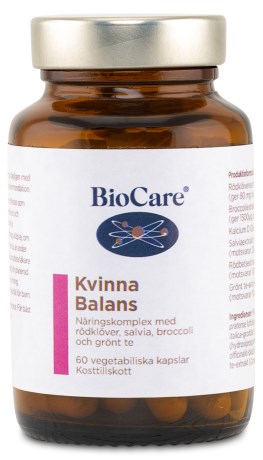 Miniatyrbild BioCare Kvinna Balans, 60 kaps