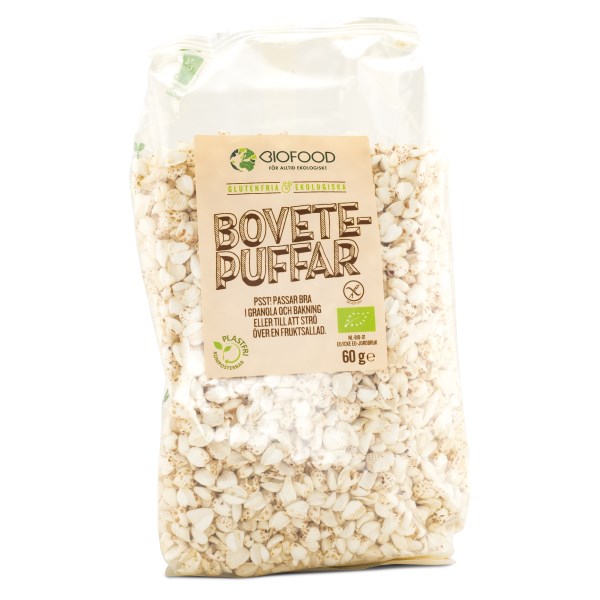 Biofood Bovetepuffar, 60 g