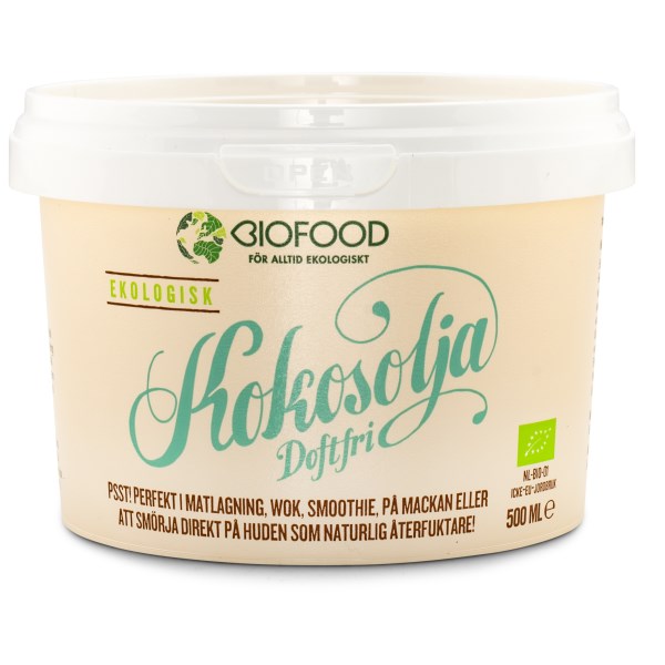 Biofood Doftfri Kokosolja 500 ml