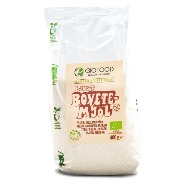 Biofood Ljust Bovetemjöl 400 g