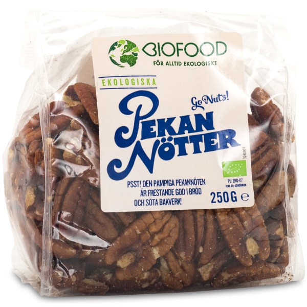 Biofood Pekannötter EKO 250 g