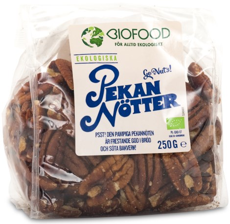Miniatyrbild Biofood Pekanntter EKO, 250 g
