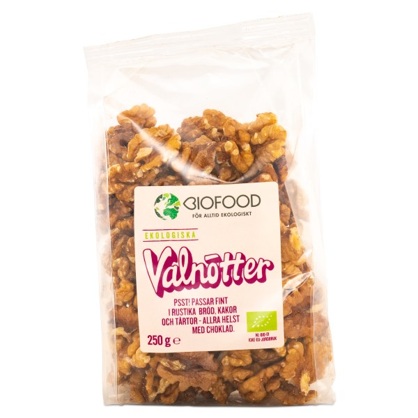 Biofood Valnötter EKO 250 g