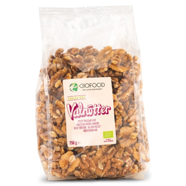 Biofood Valnötter EKO 750 g