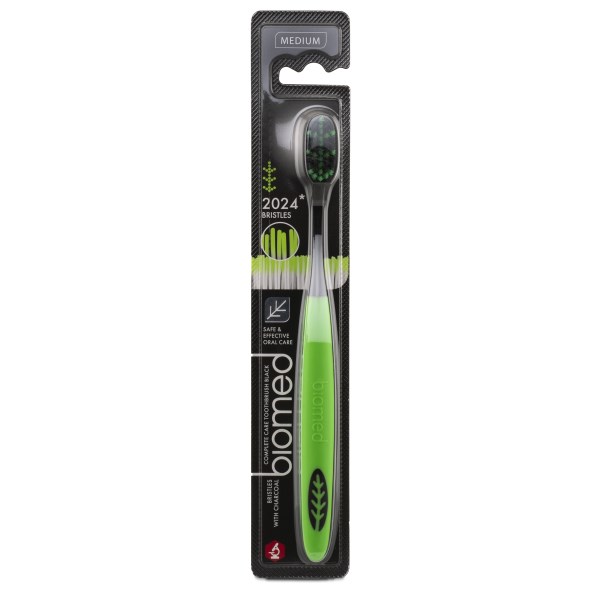 Biomed Charcoal Tandborste , 1 st