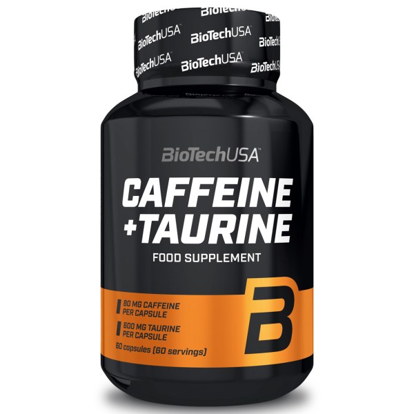 BioTechUSA Caffein Taurine, 60 kaps