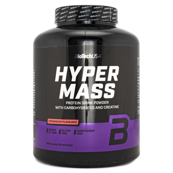 BioTechUSA Hyper Mass, Strawberry, 2270 g