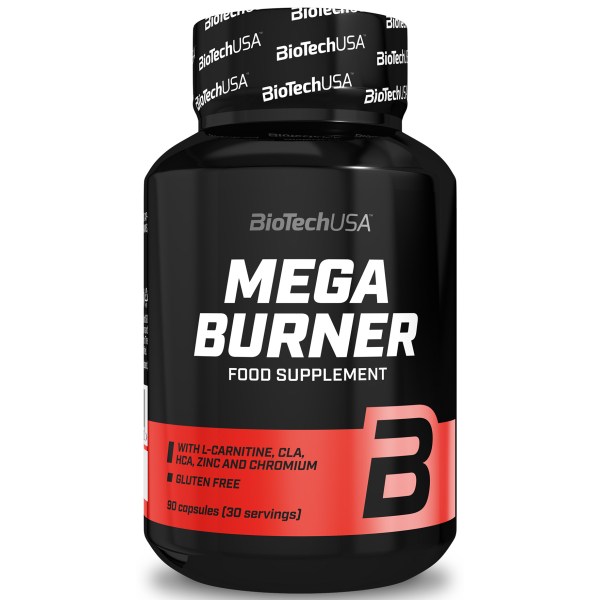 BioTechUSA Mega Burner, 90 kaps | Diet - Fettförbränning | Gymkraft