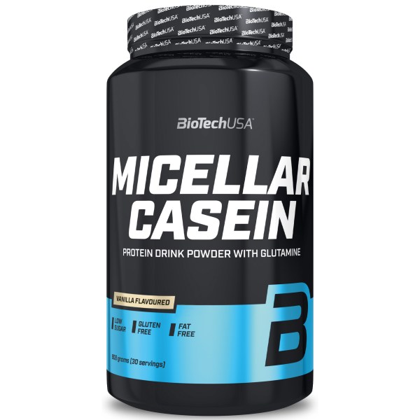 BioTechUSA Micellar Casein, Vanilla, 908 g | Träningstillskott - Proteinpulver - Kasein | Gymkraft