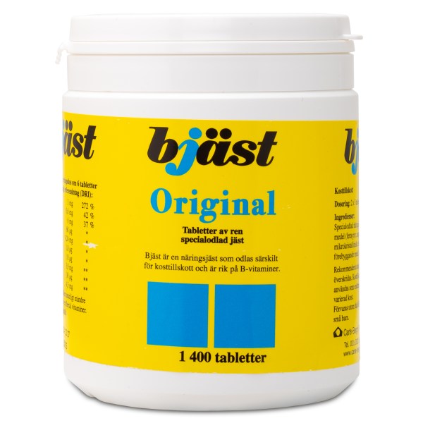 Bjäst Original, 1400 tabl | Vitamin & Mineraltillskott - Vitaminer - B-vitamin | Gymkraft