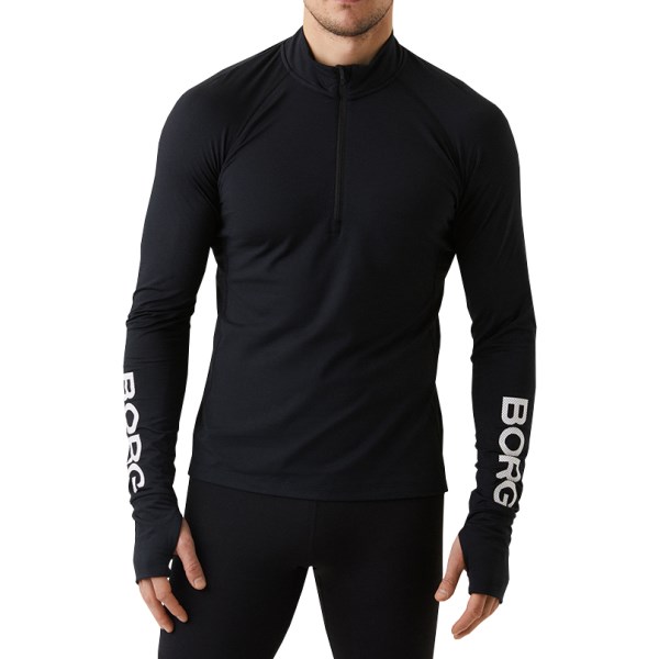 Björn Borg Midlayer Half Zip Black