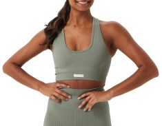 Miniatyrbild Bjrn Borg Studio Low Seamless Bra, M/L, Vetiver