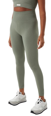 Miniatyrbild Bjrn Borg Studio Seamless Rib Tights, L, Vetiver