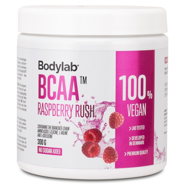 Bodylab BCAA, 300 g, Raspberry Rush