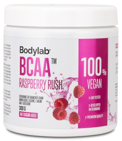 Miniatyrbild Bodylab BCAA, 300 g, Raspberry Rush