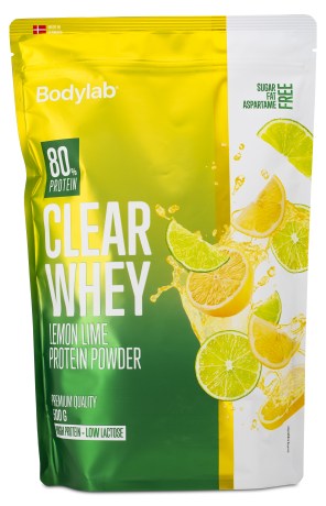 Miniatyrbild Bodylab Clear Whey, Lemon & Lime, 500 g