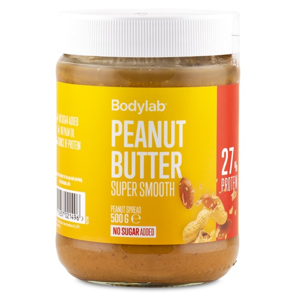Bodylab Peanut Butter, 500 g, Super Smooth