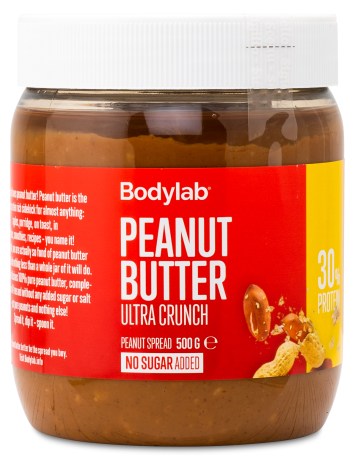 Miniatyrbild Bodylab Peanut Butter , 500 g, Ultra Crunch