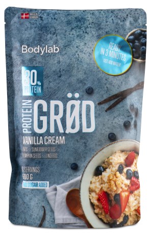 Miniatyrbild Bodylab Protein Gr�t, Vanilla Ice Cream, 600 g