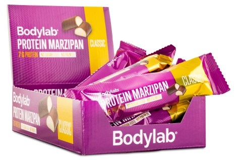 Miniatyrbild Bodylab Protein Marzipan, 12-pack