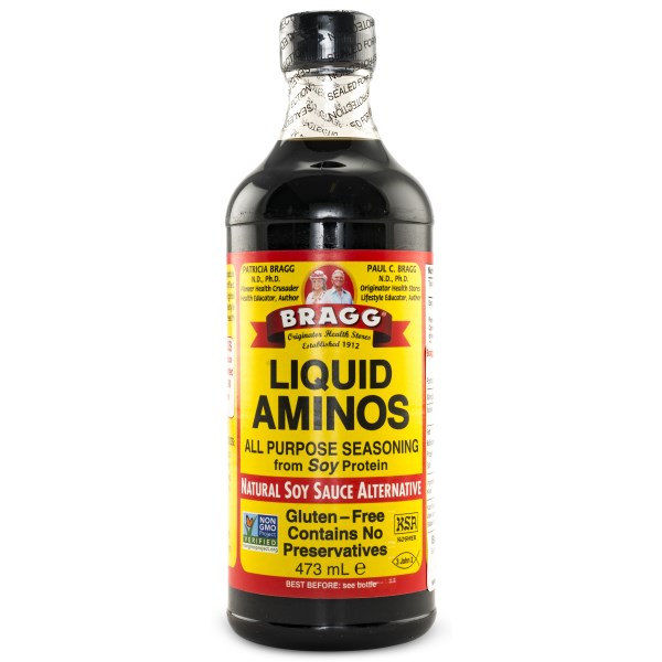 Köp Bragg Liquid Aminos hos Svenskt Kosttillskott
