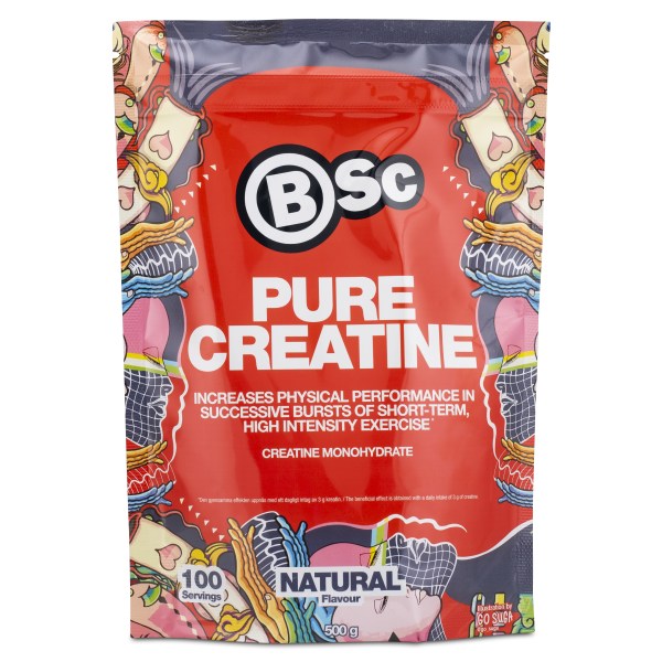 BSC Creatine, 500 g | Träningstillskott - Före Träning - Kreatin | Gymkraft