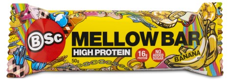 Miniatyrbild BSc Mellow Bar, Banana, 50 g