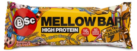 Miniatyrbild BSc Mellow Bar, Salted Caramel, 50 g