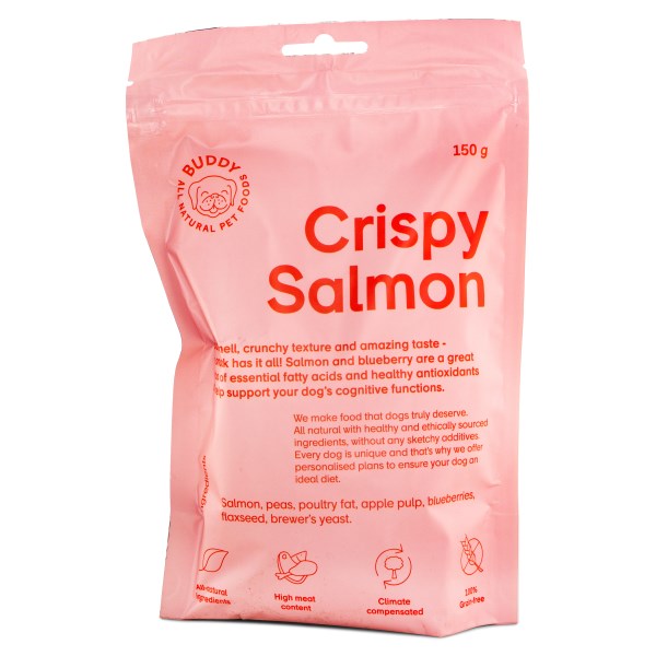 Buddy Crispy Salmon 150 g