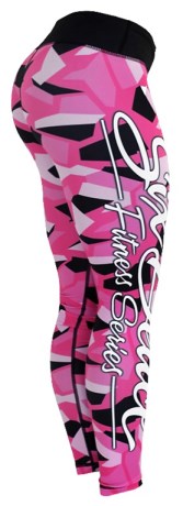 Miniatyrbild Six Deuce Camo Fitness Leggings, XS, Purple