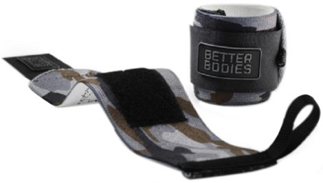 Miniatyrbild Better Bodies Camo Wrist Wraps, One size, Green Camo