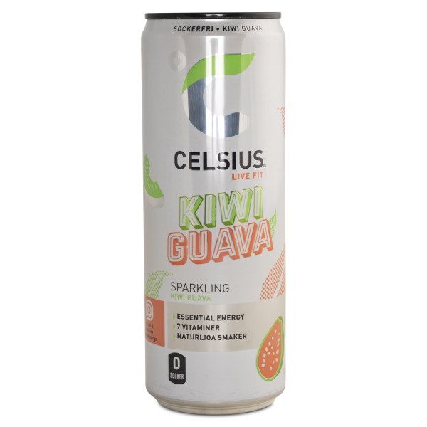 Celsius Kiwi Guava kolsyrad 1 st