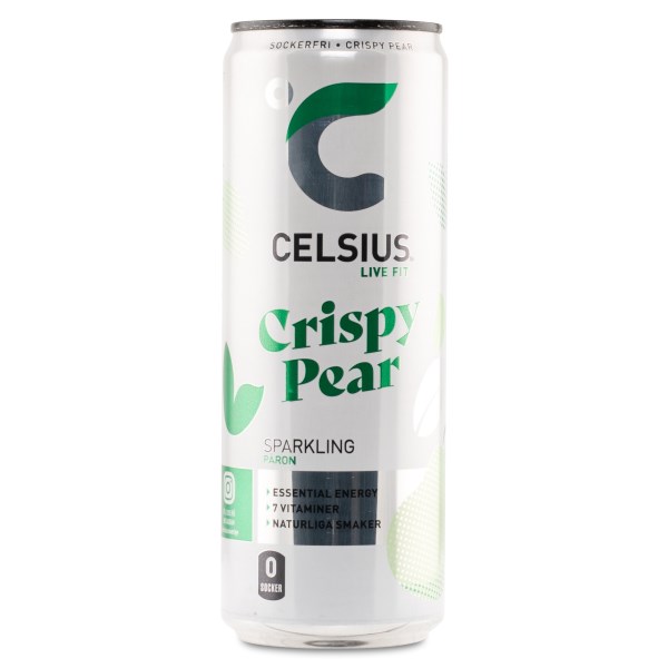 Celsius, Crispy Pear kolsyrad, 1 st