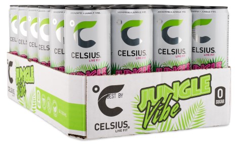 Miniatyrbild Celsius, Jungle Vibe, 24-pack