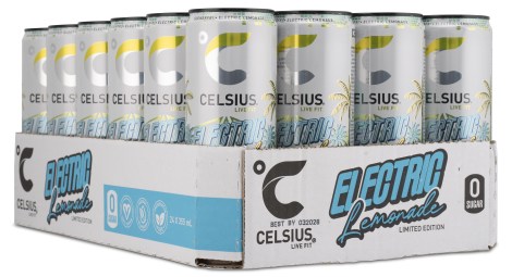 Miniatyrbild Celsius, Electric Lemonade, 24-pack