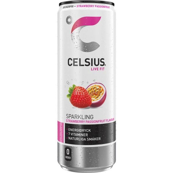 Celsius, Strawberry Passionfruit, 1 st