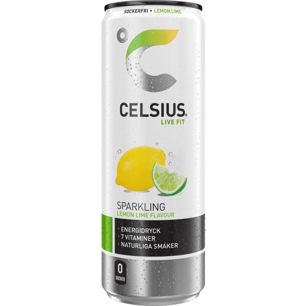 Celsius, Lemon Lime kolsyrad, 1 st