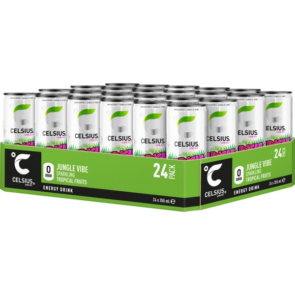 Celsius, Jungle Vibe, 24-pack