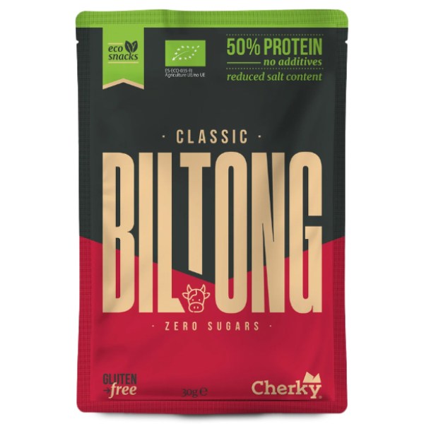Cherky Foods Biltong Cuts Eco, Classic , 30 g