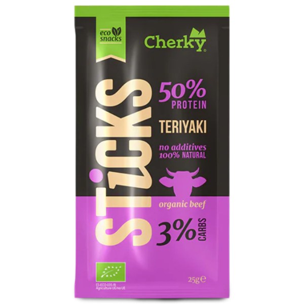 Cherky Foods Sticks Eco, Teriyaki, 25 g