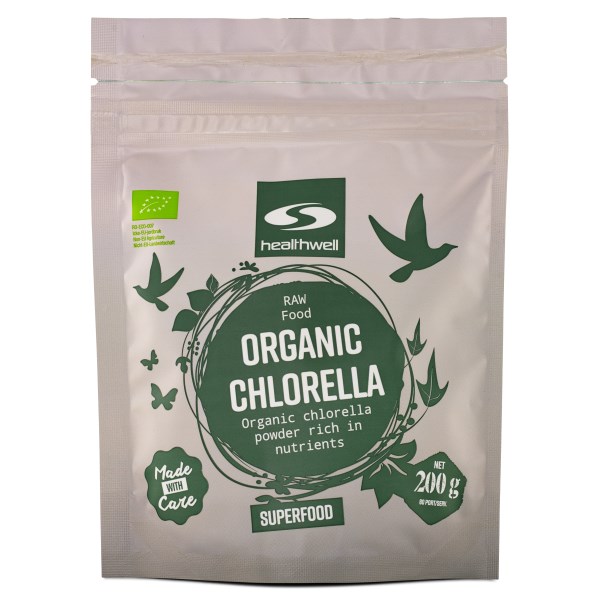 Healthwell Chlorella EKO, 200 g