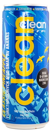 Miniatyrbild Clean Drink, �pple/P�ron, Koffein, 24-pack